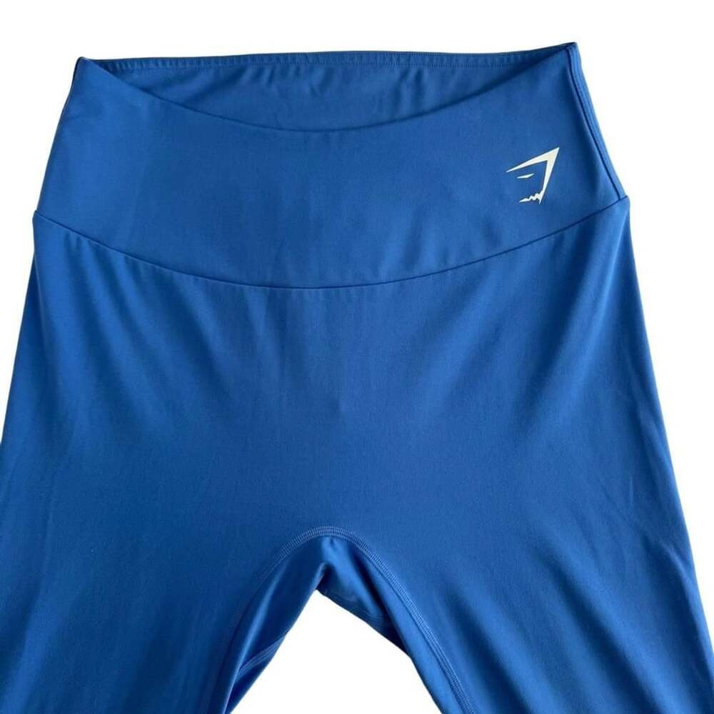 Gymshark Leggings Blue High Waisted Workout Activewear size s